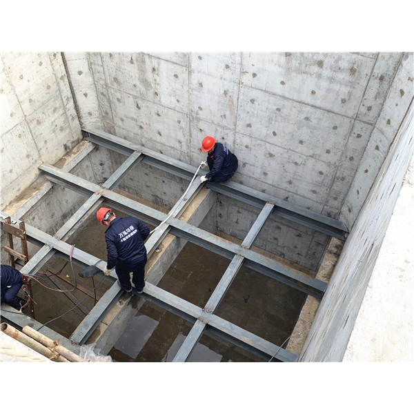 鐵碳微電解施工現(xiàn)場